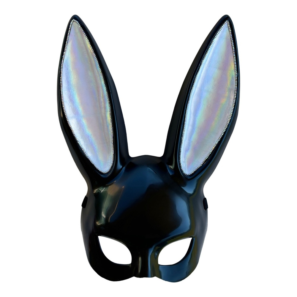 “Silver Shine” Bunny Rabbit Mask